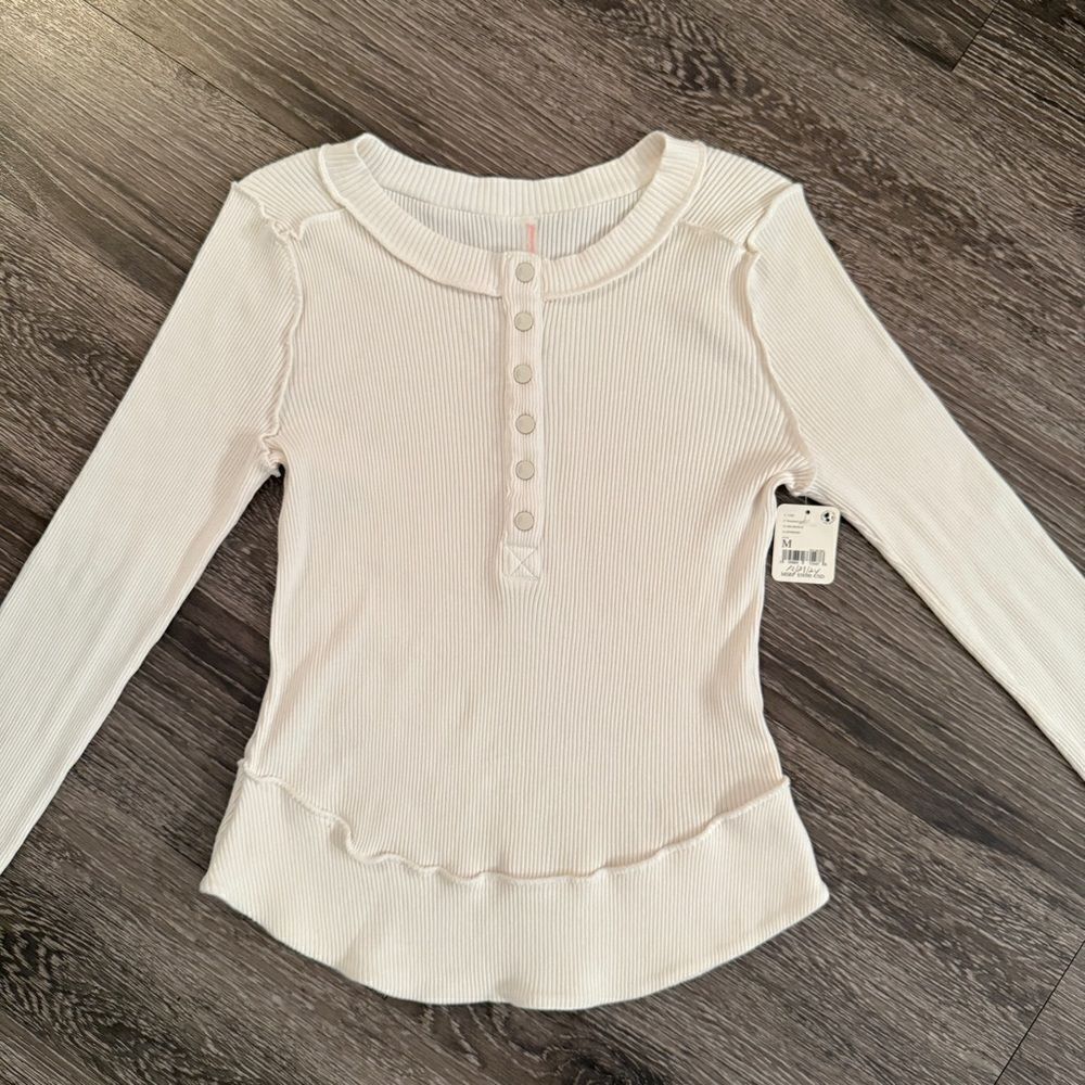 Free People Movement Rally Layering Solid Sweater New - Picture 3 of 9